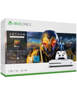 Игровая приставка Microsoft Xbox One S 1 Tb White + Игра Anthem